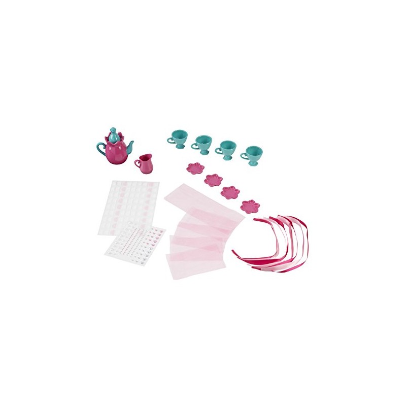 Alex Pretend I'm So Fancy Kids Tea Set, 33 Piece