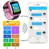 PTHTECHUS GPS Tracker Smartwatch, 1.37'' LED Touch Digital Camera Kids