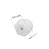 sourcing map M4 Cap Nuts Hex Acorn Dome Nuts for