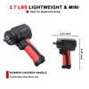 AEROPRO TOOLS 1/2-Inch composite Mini Air Impact Wrench(AP9515),compact design with