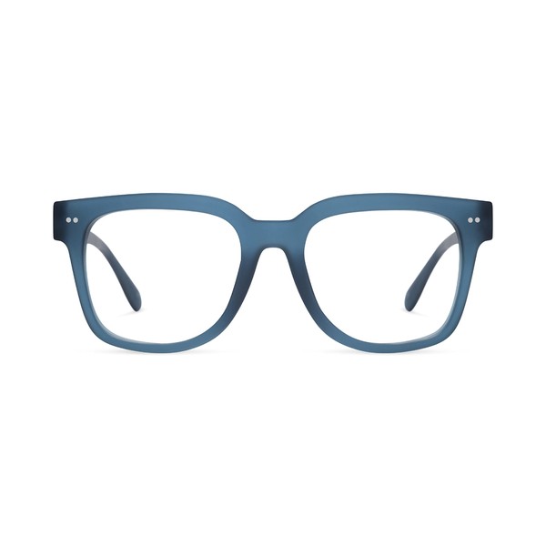 LOOK OPTIC-Laurel Reader Gafas de lectura elegantes, unisex, de calidad graduada, cómodas, resistentes a los arañazos, 1.00, azul marino