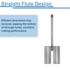 uxcell Straight Flute Thread Tap, NPT 1/8-27 Screw Threading Tapping