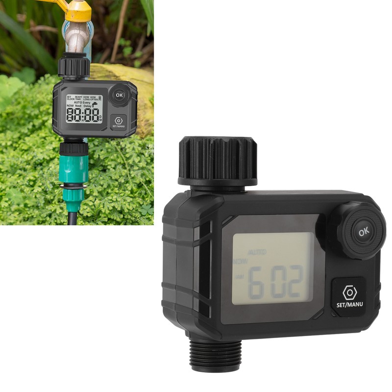 Digital Water Timer 3/4 Inch Male Thread Intelligent Programmable Automatic