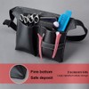 MTSDM Hairdresser Scissor Bag, Multi-Functional Hairdressing Tool Storage Waist Pouch,