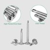 170 PCS M4.2 * 25mm Wafer Head Self Tapping Screw,410