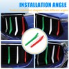 LLKUANG Front Grill Decoration Strips Trim Compatible with Maserati Levante