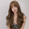 GAIBMAX - Pelucas para mujer cabello aspecto natural, peluca de
