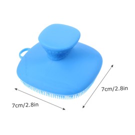 TOVINANNA Bath Scrub Face Brush for Deep Cleaning Manual Exfoliating Scrubber for Dirt Blackheads and Makeup Residue Removal Portable and Gentle Skin