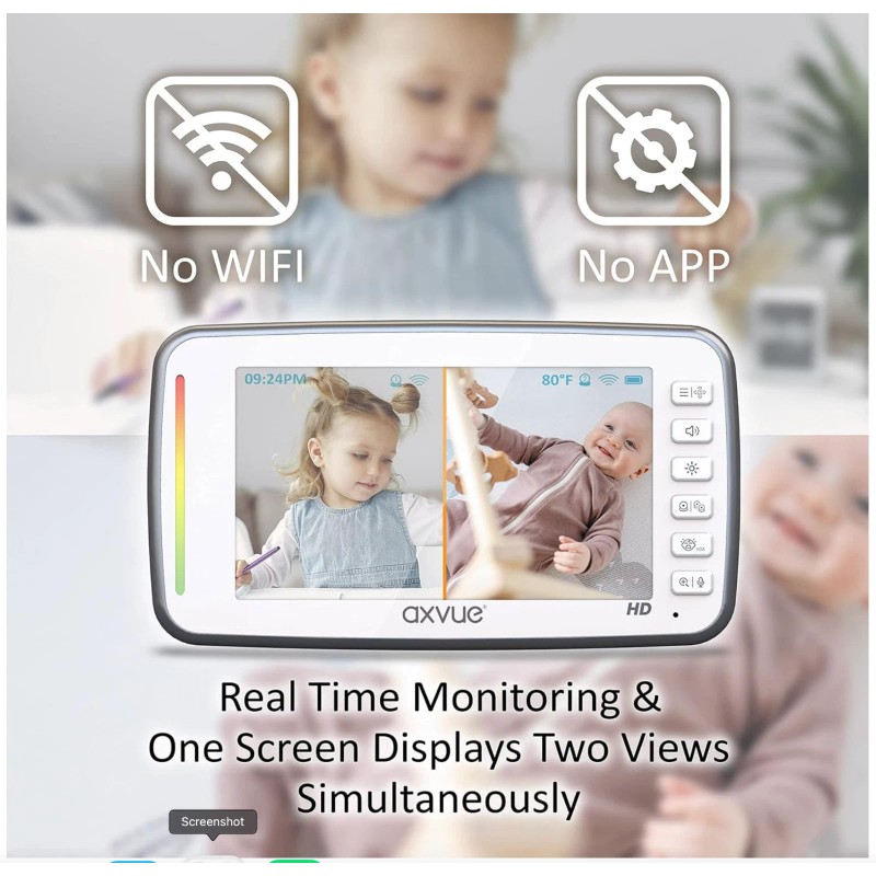 AXVUE A1HD BABY MONITOR SCREEN ONLY.
