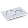 Flush Actuator Plate Compatible with 115.770.46.6, Mirror Surface Wall Mount
