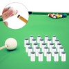 Prasacco Pack of 24 Billiard Cue Tips, 13 mm Billiard