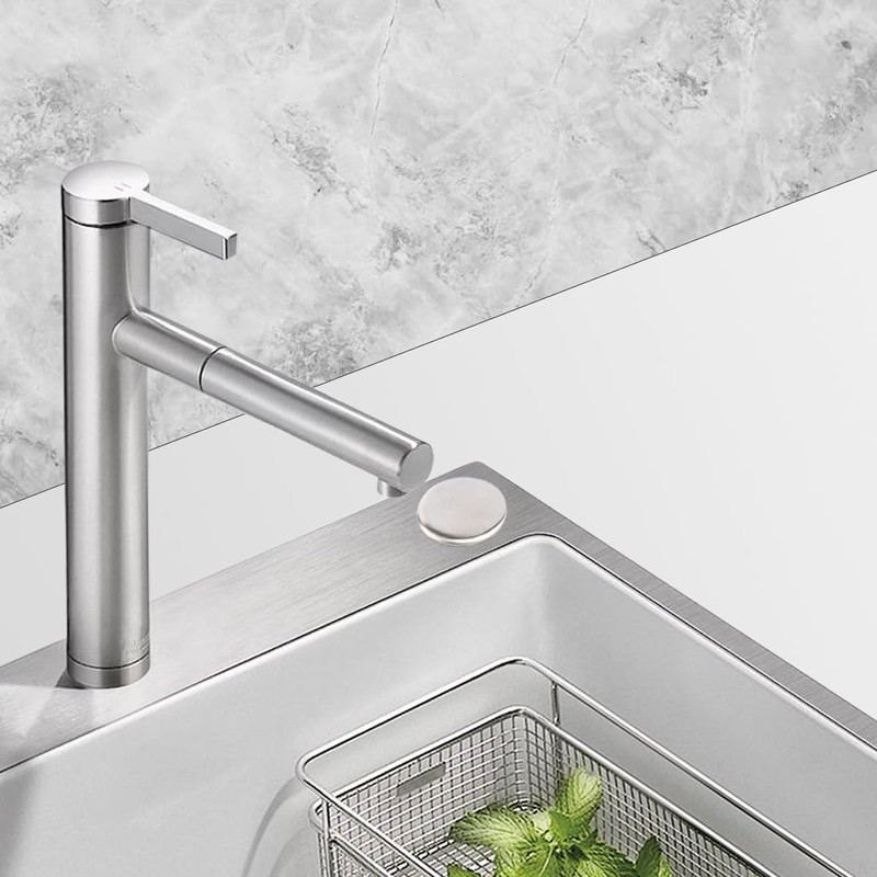 Thyonta 2-Pack Sink Hole Covers - 2 Inch Stainless Steel