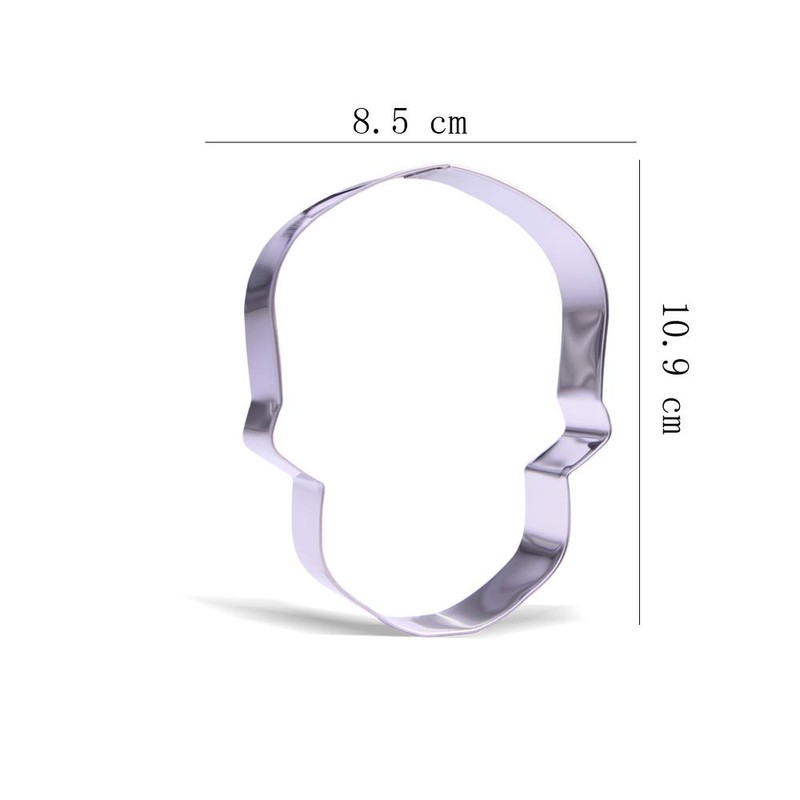 Cortador de galletas de 10,9 cm, acero inoxidable