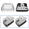 MDEOOSKY 2Pcs 4 Way Power Distribution Block Car Audio Splitter