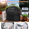 [Upgraded 1000D Heavy Duty Fabric] 58 inch Grill Cover for