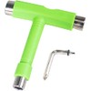 JDYYICZ Green Skateboard Tools T-Tool All-in-ONE