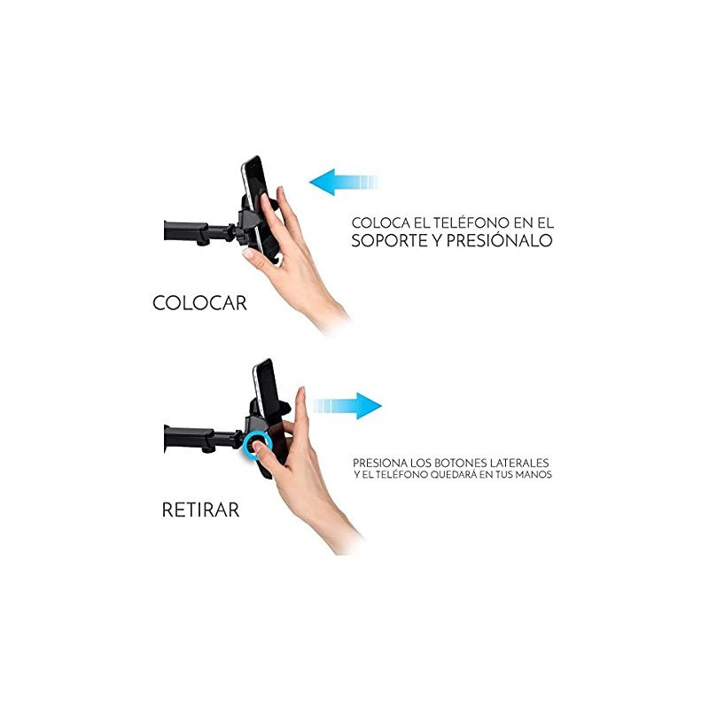 STEREN Soporte para Celular con Autolock Y Brazo Extensib |