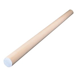 02581-R0036C1 1.13 x 36 in. Thunderbird Forest Poplar Dowels Hardwood Light Blue - Pack of 4