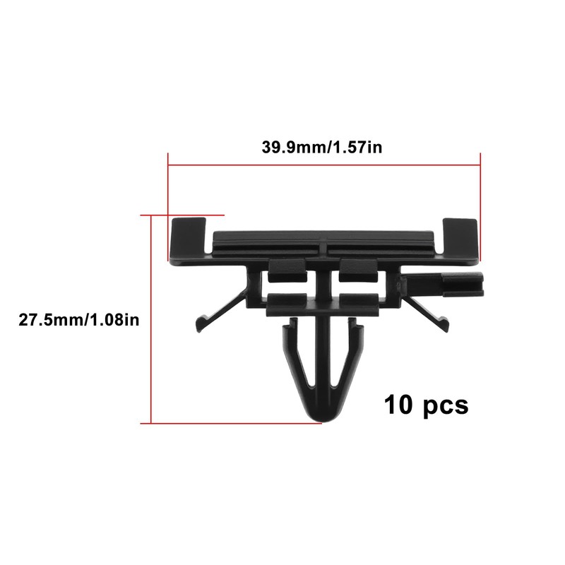 The Lord of the Tools 10Pcs Car Windshield Molding Clip