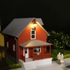 Evemodel LBD01 5pcs Model Railway 1:25 Outdoor Lamp Lattern Wall