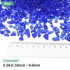 M METERXITY High Luster Fire Glass Gravel Stone, Glass Gems,