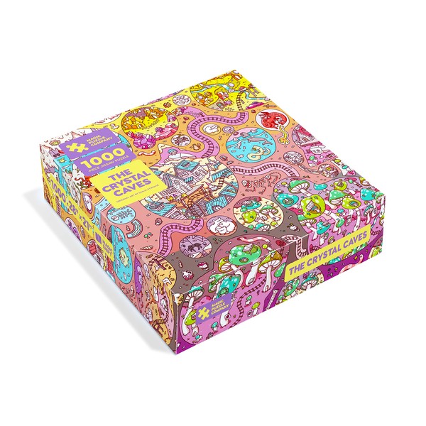 The Crystal Caves • 1000 Piece Jigsaw Puzzle from The
