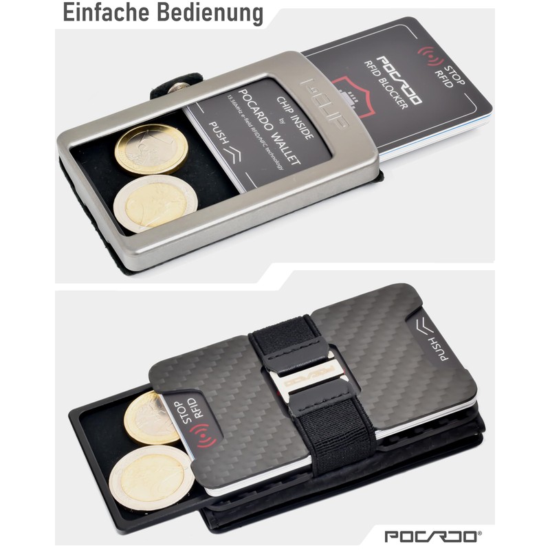 POCARDO Coin Holder | Aluminum Tray for Change | Extra