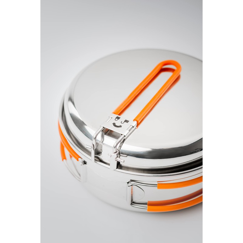 STAINLESS 1 PERSON MESS KIT GLACIER