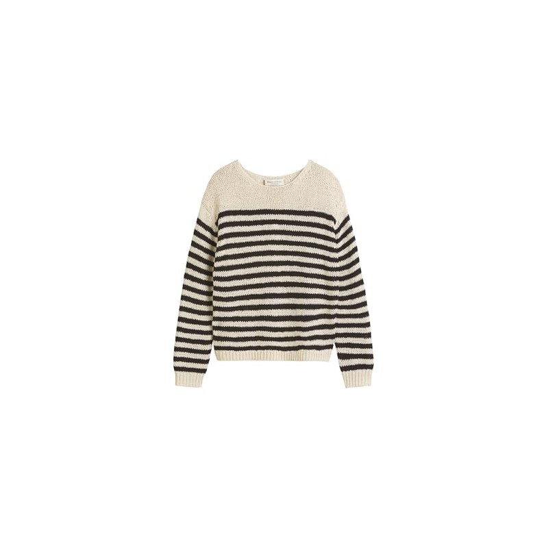 Marc O'Polo Long Sleeve Boat Neck Jumper, multicoloured, XS