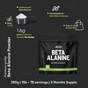 Beta Alanine Powder 250g by Freak Athletics - Premium Beta