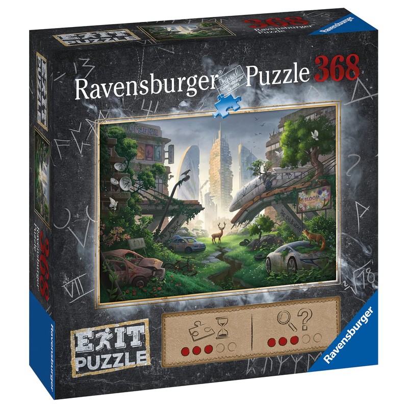 Ravensburger EXIT Puzzle 17121 Apocalyptic City 368 Pieces