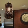 Easy Fit Wire cage Frame Open Style Pendant Light Shade