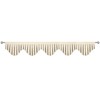 OYRING Energy Efficient Rod Pocket Curtain Valance,Blackout valances for Windows,for