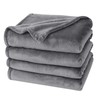PHF Ultra Soft Fleece Blanket King Size, No Shed No
