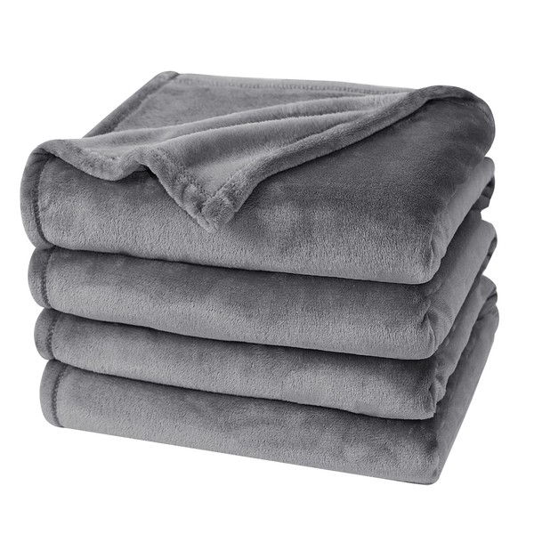 PHF Ultra Soft Fleece Blanket King Size, No Shed No