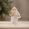Bethany Lowe Winter Santa with Basket