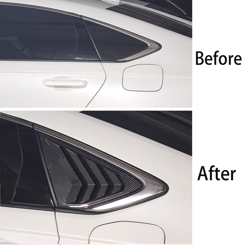 Side Window Scoops Louvers for Honda Accord Sedan 2023 2024