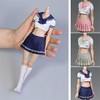 Panchitalk 1/6 Scale Female JK Uniform Shirt and Skirt Student