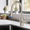Hibbent Pull Down Faucet Head Replacement, 4-Function Kitchen Sink Spray