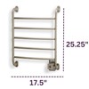 Warmrails Regent Towel Warmer - Wall Mounted Towel Warmer Rack