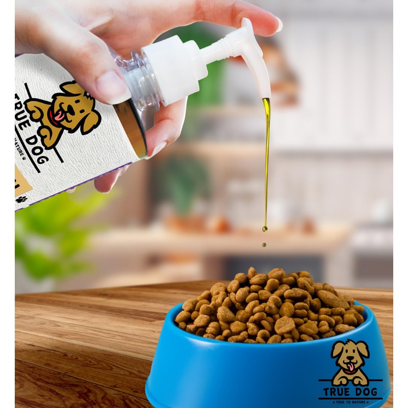 True Dog Flaxseed Oil for Dogs 500ml | Natural Omega