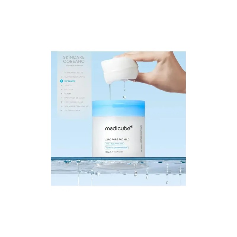 Medicube Zero Pore Pad Mild Exfoliating Toner Pads, 70 Pads
