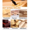 HF Brad Point Woodworking Drill Bit Set Drill Hardwood softwood