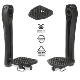PP Pedal Plate | CB | Adapter | Compatible with Crankbrothers Eggbeater & Candy Click Pedals | No Shoe Plates Needed for Grip and Comfort