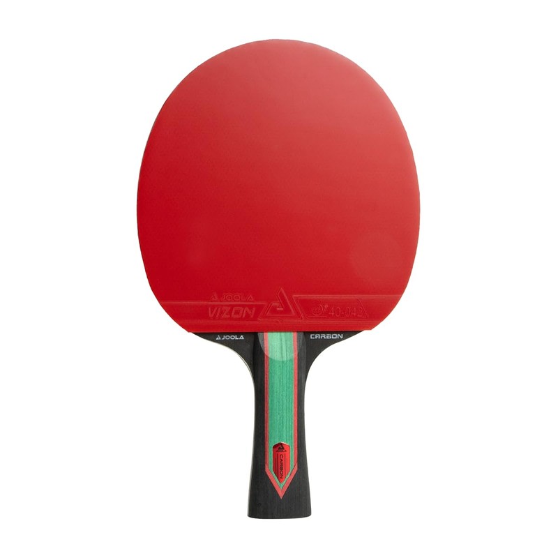 JOOLA Red Carbon Control Table Tennis Bat - Carbon Table