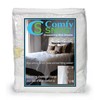 Comfy-Snug Queen Cream Bed Sheet Set - Microfiber - Latex