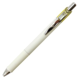 Pentel EnerGel Clena Retractable Liquid Gel Pen, Micro Fine Point 0.4mm Needle Tip, Black Ink, Mimosa Yellow Body (BLN74LG-A)