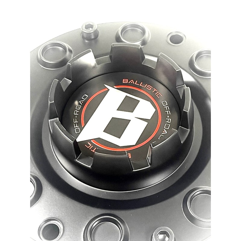 Ballistic Off-Road Matte Black Wheel Center Cap CAP TS-H56 /