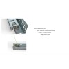 FGV 12 inch Soft-Close Undermount Drawer Slides with Height Adjustment