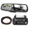 RED WOLF Tailgate Backup Camera + 7" Rear View Mirror